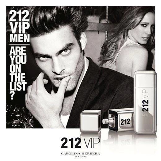 Carolina Herrera 212 VIP EDT 100 ml Erkek Parfüm - Resim 3