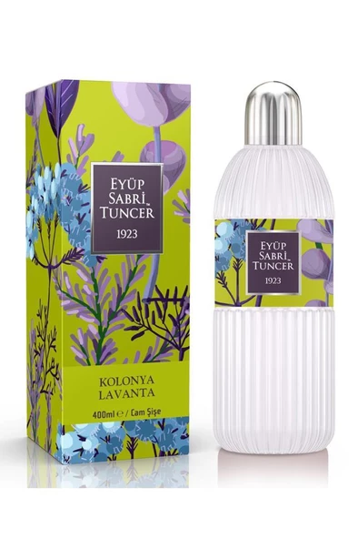 Eyüp Sabri Tuncer Lavanta Kolonya Cam Şişe 400 ml ürün görseli 1