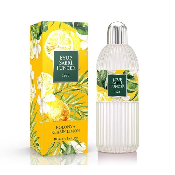 Eyüp Sabri Tuncer Klasik Limon Kolonya Cam Şişe 400 ml ürün görseli 1