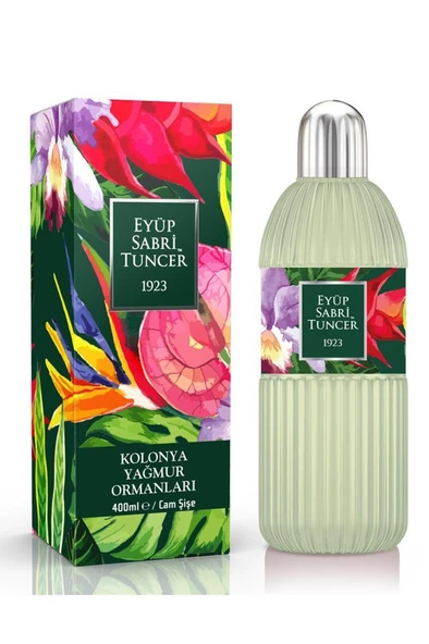 Eyüp Sabri Tuncer Yağmur Ormanları Kolonya Cam Şişe 400 ml ürün görseli 1