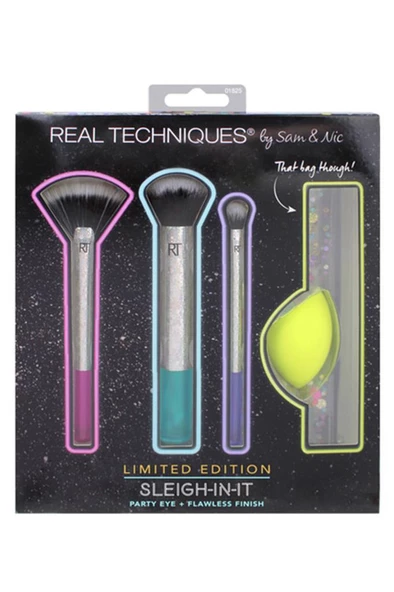 Real Techniques Sleigh In It Limited Edition Makyaj Fırça Seti ürün görseli 1