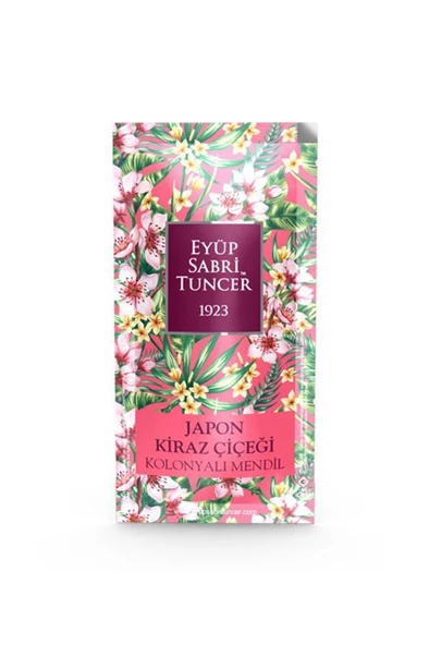 Eyüp Sabri Tuncer Kolonyalı Mendil Japon Kiraz Çiçeği 150 Adet ürün görseli 1