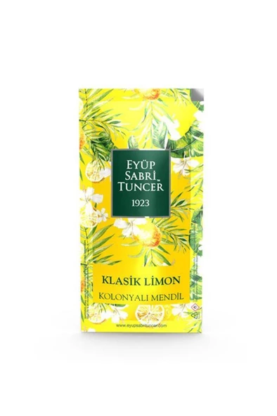 Eyüp Sabri Tuncer Kolonyalı Mendil Klasik Limon 150 Adet ürün görseli 1