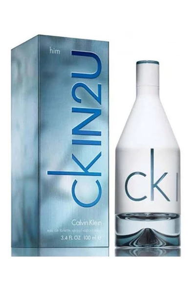 Calvin Klein IN2U EDT 100 ml Erkek Parfüm - Resim 2