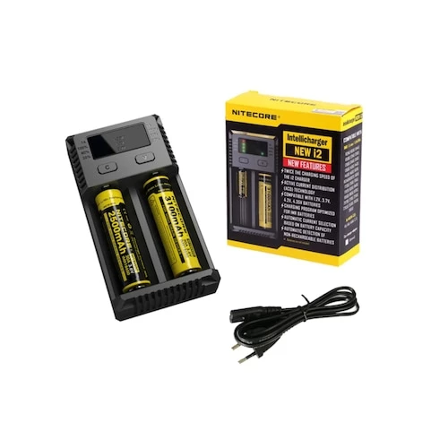 Nitecore New i2 18650, 26650, 20700, 21700, 14500, Pil Şarj Cihazı ürün görseli 1