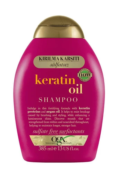Organix Keratin Oil Şampuan 385 ml ürün görseli 1