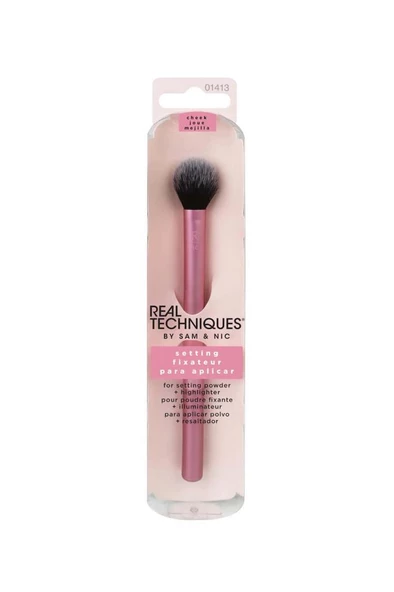 Real Techniques Powder + Highlighter Fırça ürün görseli 1