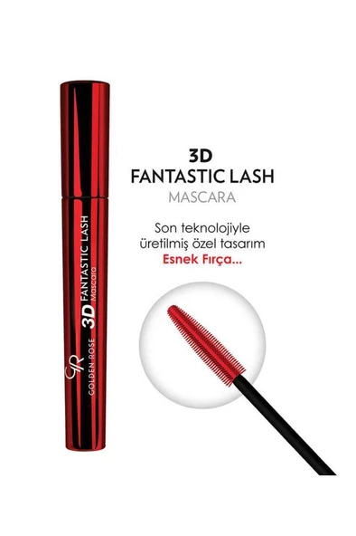 Golden Rose 3D Fantastic Lash Mascara ürün görseli 1