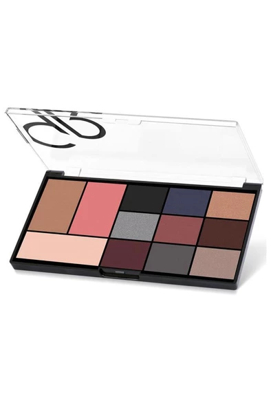 Golden Rose City Style Face and Eye Palette 02 Smokey Far Paleti ürün görseli 1