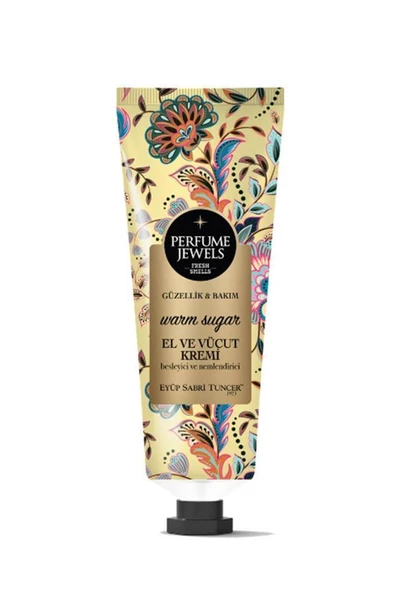 Eyüp Sabri Tuncer Perfume Jewels Warm Sugar El Vücut Kremi 50 ml ürün görseli 1