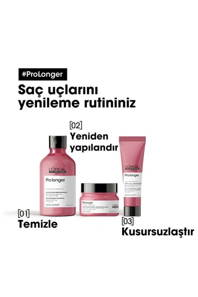 Loreal Serie Expert Pro Longer Şampuan 300 ml - Resim 4