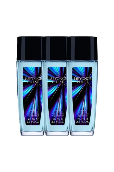 Beyonce Pulse Parfüm Deodorant 75 ml x3 Adet ürün görseli 1