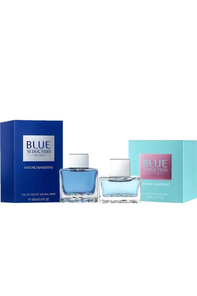 Antonio Banderas Blue Seduction EDT 100 ml + EDT 80 ml ürün görseli 1