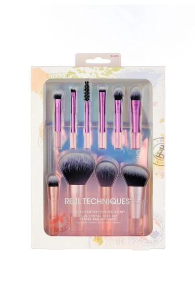 Real Techniques Travel Fantasy Mini Kıt 10 In 1 Makyaj Fırçası Seti ürün görseli 1