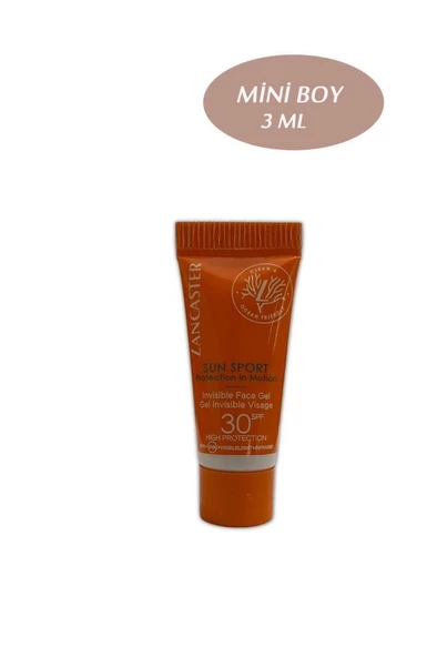 Lancaster Sun Sport Invisible Face Gel SPF30 Mini Boy 3 ml ürün görseli 1