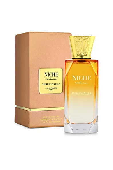 Niche Exclusive Amber Vanilla EDP 100 ml ürün görseli 1