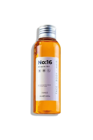 Sinoz No:16 Miracle Oil 100 ml Mucizevi Bakım Yağı ürün görseli 1