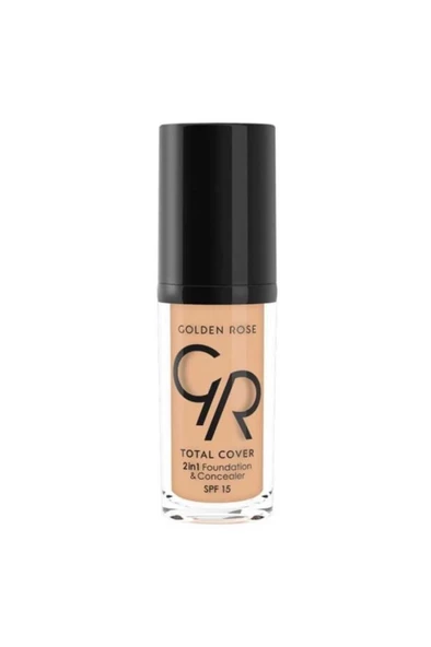 Golden Rose Total Cover Fondöten 12 Light Beige ürün görseli 1