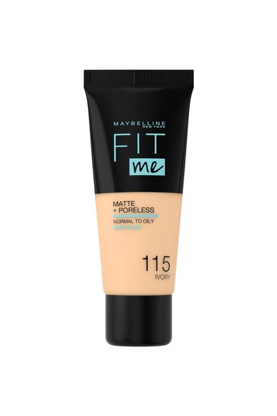Maybelline New York Fit Me Matte Foundation 115 Ivory ürün görseli 1