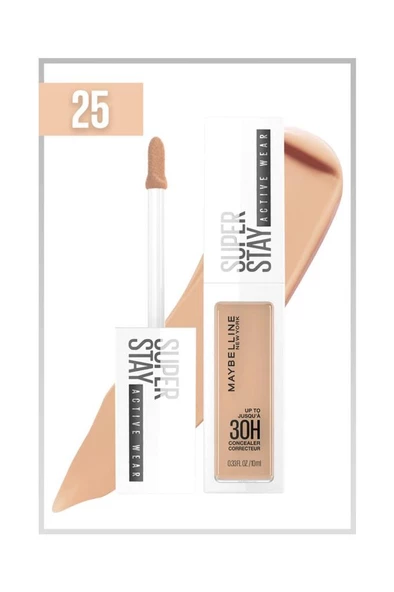 Maybelline New York Super Stay 30H Active Wear 25 Medium Kapatıcı ürün görseli 1