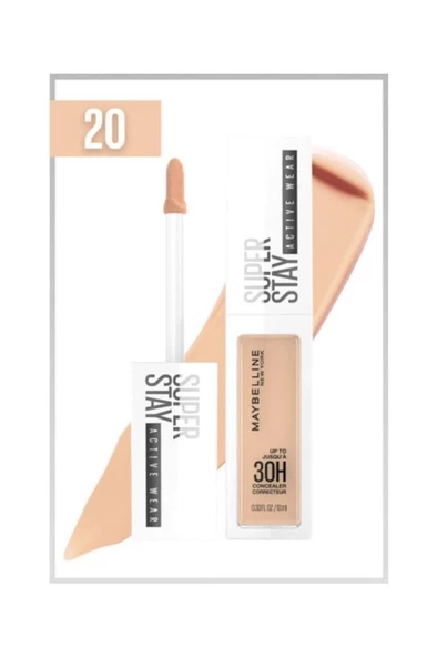 Maybelline New York Super Stay 30H Active Wear 20 Sand Kapatıcı ürün görseli 1