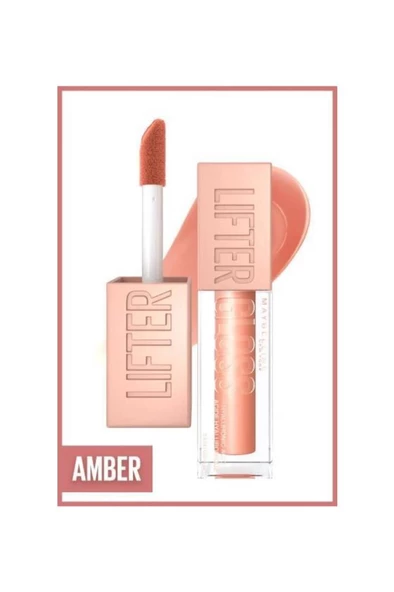 Maybelline New York Lifter Gloss 007 Amber Dudak Parlatıcısı ürün görseli 1