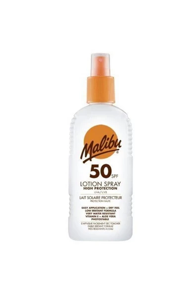 Malibu Lotion Spray SPF50 200 ml Güneş Koruyucu ürün görseli 1