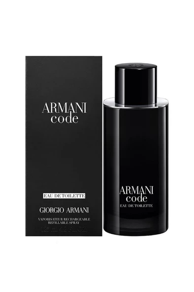 Giorgio Armani Code EDT 125 ML Refillable Erkek Parfüm ürün görseli 1