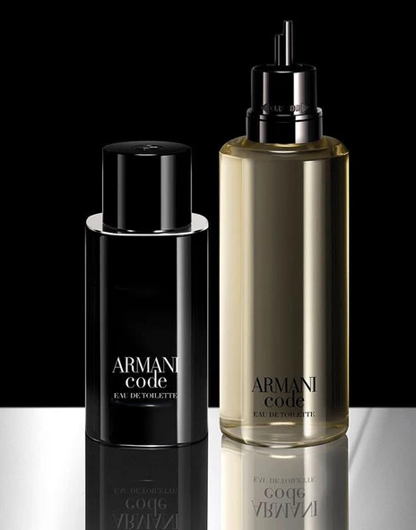 Giorgio Armani Code EDT 75 ml Refillable Erkek Parfüm - Resim 3