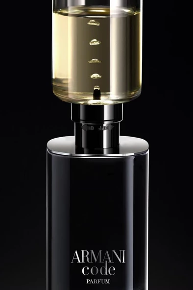 Giorgio Armani Code Parfum EDP 75 ML Refillable Erkek Parfüm - Resim 3