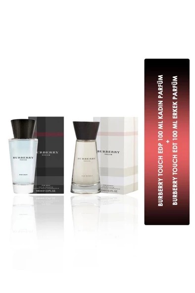 Burberry Touch EDT 100 ml Erkek Parfüm + Burberry Touch EDP 100 ml Kadın Parfüm ürün görseli 1