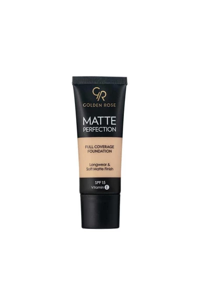 Golden Rose Matte Perfection Full Coverage Foundation Natural 4 ürün görseli 1