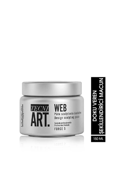 L‘Oreal Professionnel Tecni Art Web 150 ml Saç Şekillendirici Macun ürün görseli 1