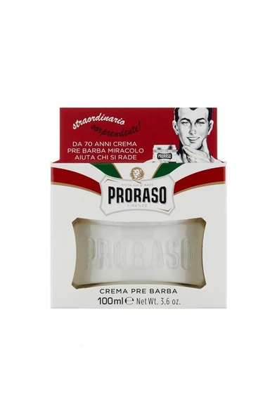 Proraso Pre-Shave Cream Sensitive Skin 100 ml Tıraş Öncesi Kremi ürün görseli 1