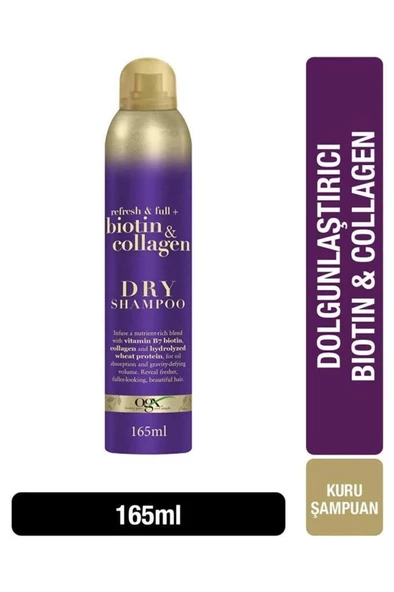 Organix Biotin&Collagen 165 ml Kuru Şampuan ürün görseli 1