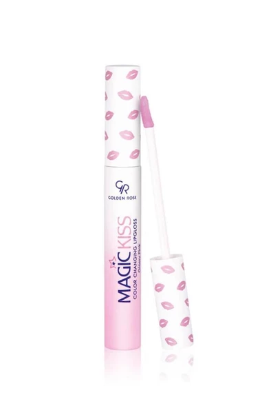 Golden Rose Magic Kiss Lipgloss Glossy Pink 10 ml Dudak Parlatıcısı ürün görseli 1