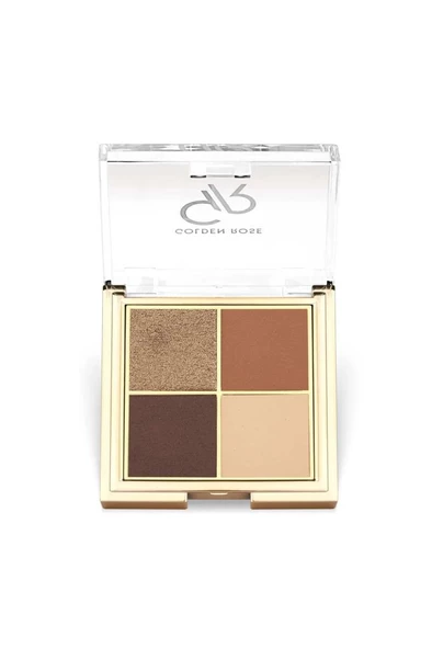 Golden Rose Quattro Eyeshadow Palette 04 Coffee Dream Göz Far Paleti ürün görseli 1
