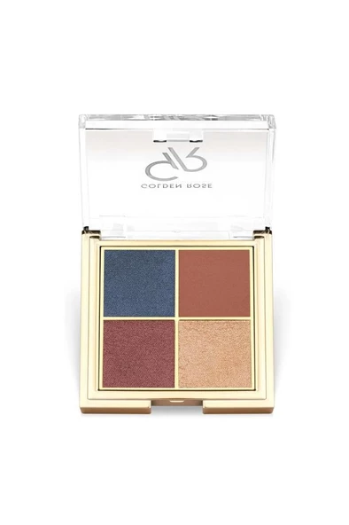 Golden Rose Quattro Eyeshadow Palette 03 Blue Charm Göz Far Paleti ürün görseli 1
