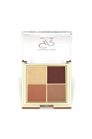 Golden Rose Quattro Eyeshadow Palette 06 Sunset Date Göz Far Paleti ürün görseli 1