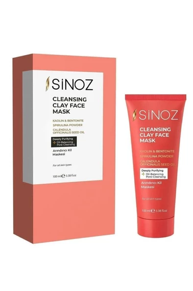 Sinoz Arındırıcı Kil Yüz Bakım Maskesi 100 ML ürün görseli 1