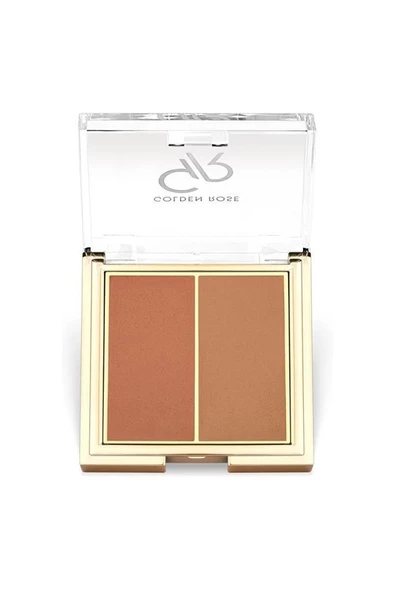 Golden Rose Iconic Blush Duo 03 Rosy Bronze Allık ürün görseli 1