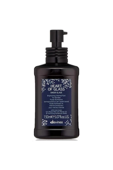 Davines Heart Of Glass Sheer Glaze Fluid 150 ml Saç Koruyucu Sprey ürün görseli 1