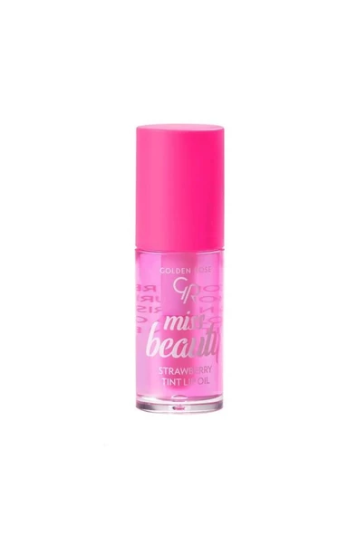 Golden Rose Miss Beauty Strawberry Tint Lip Oil Dudak Parlatıcısı ürün görseli 1