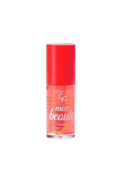 Golden Rose Miss Beauty Cherry Tint Lip Oil Dudak Parlatıcısı ürün görseli 1