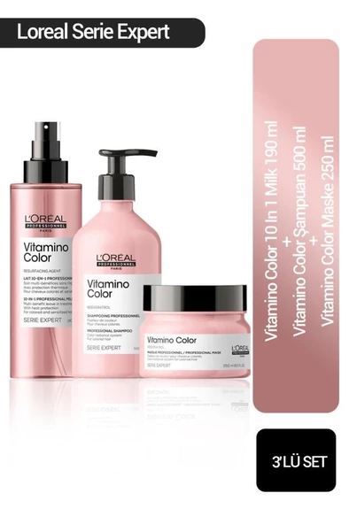 Loreal Serie Expert Vitamino Color 2. Saç Bakım Seti ürün görseli 1