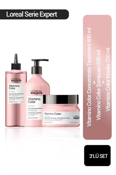 Loreal Serie Expert Vitamino Color Saç Bakım Seti ürün görseli 1