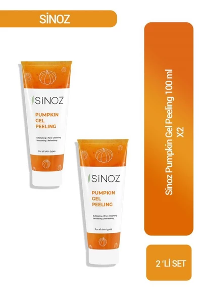 Sinoz Pumpkin Gel Peeling 100 ml X2 ürün görseli 1