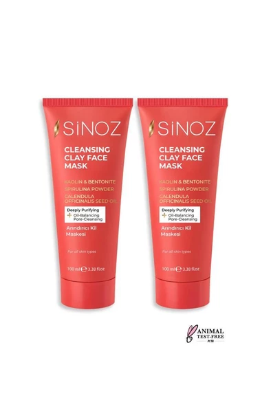 Sinoz Arındırıcı Kil Maskesi 100 Ml X 2 ürün görseli 1