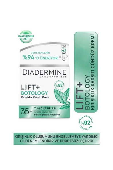 Diadermine Lift+Botology Kırışıklık Karşıtı Krem 50 ml ürün görseli 1