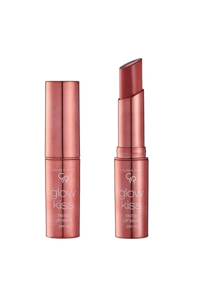 Golden Rose Glow Kiss Tinted Lip Balm No: 01 Vanilla Latte - Renkli Dudak Nemlendirici ürün görseli 1